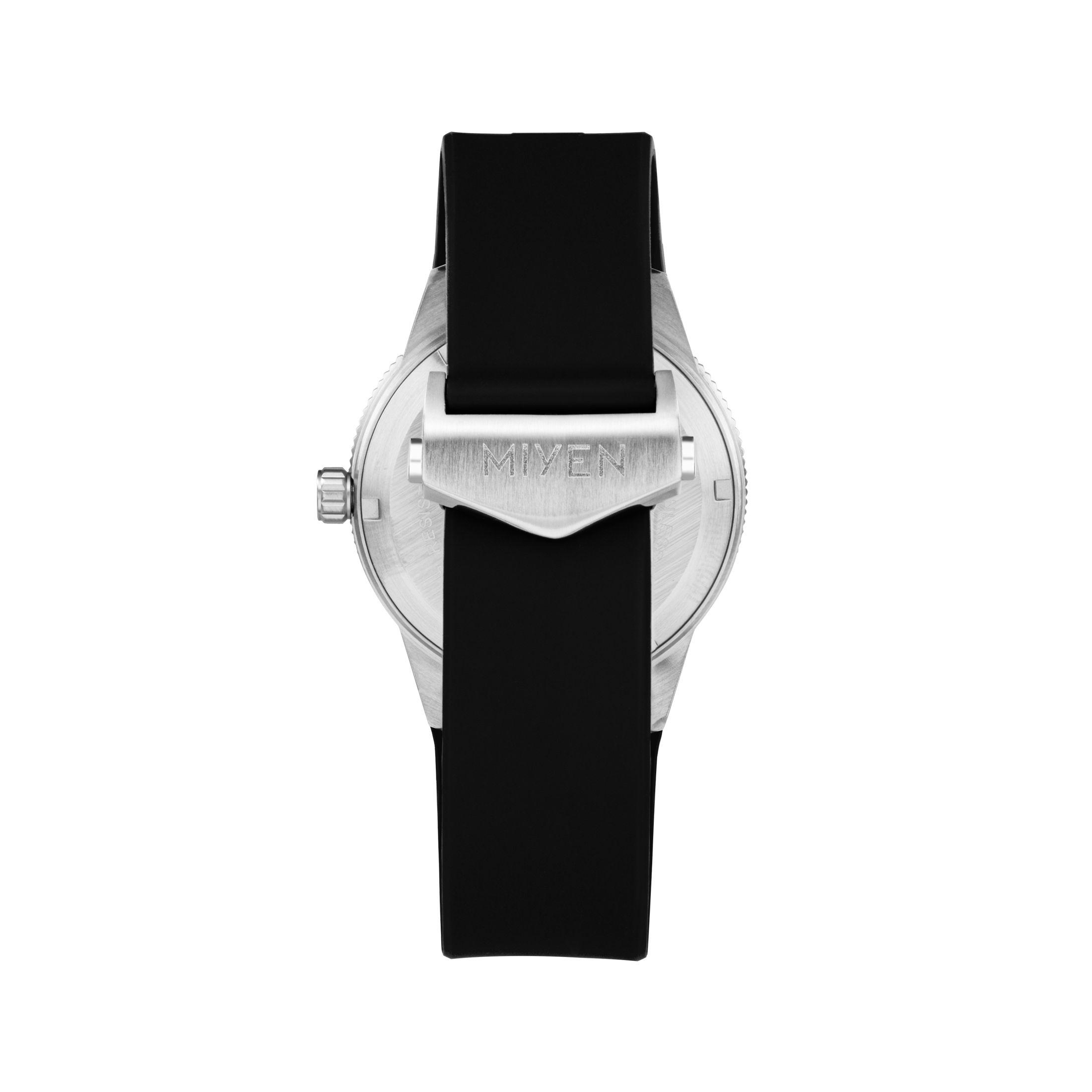 SEA TRAVELLER  - Black rubber strap