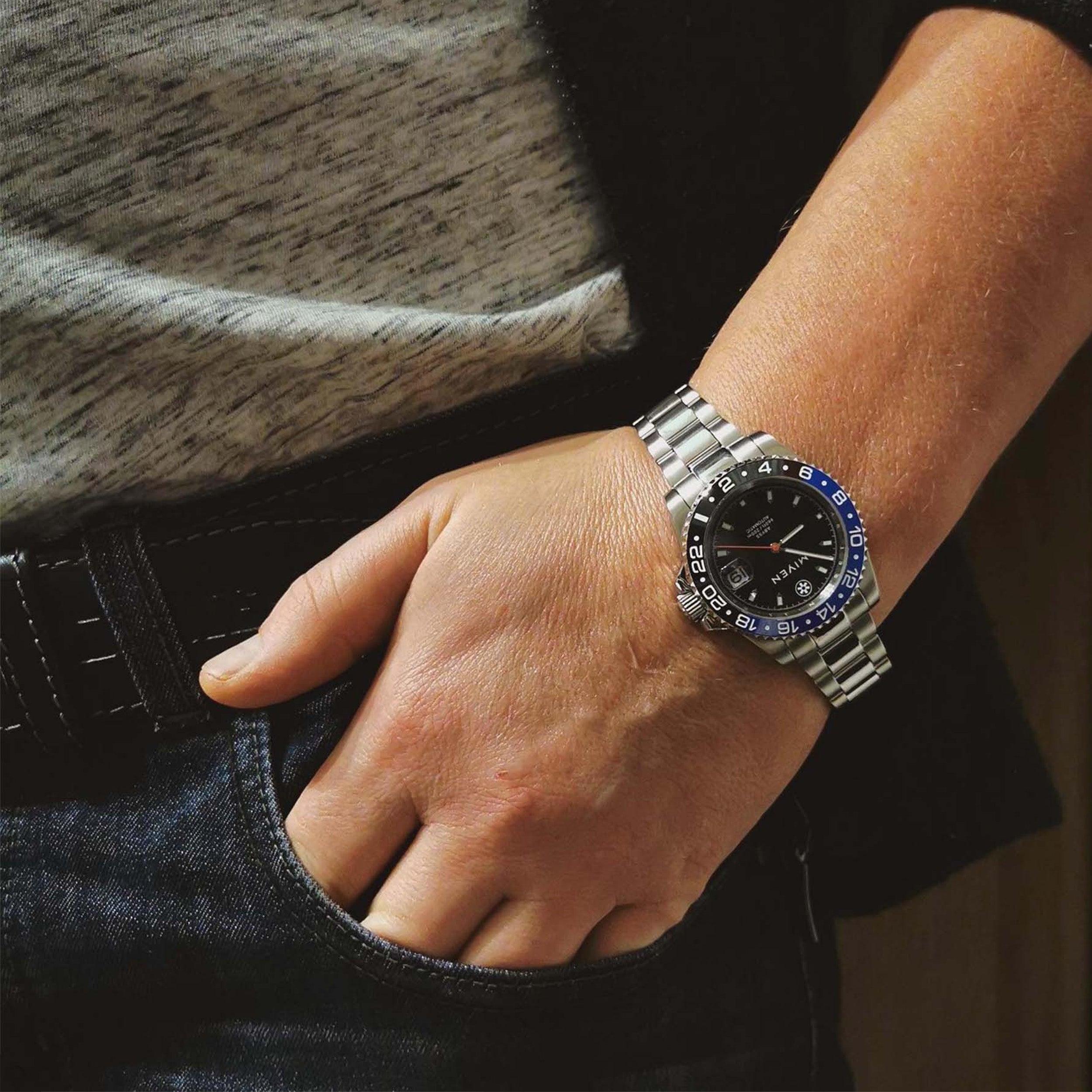 ABYSS AUTOMATIC - Black Blue