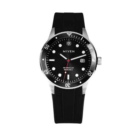 SEA TRAVELLER Black - Schwarzes Armband