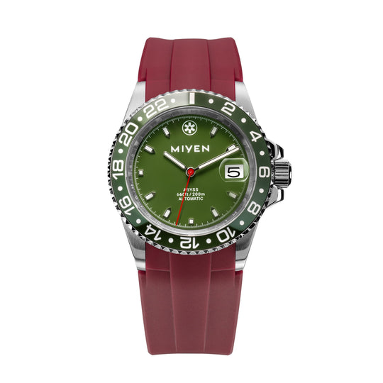 ABYSS Green - Rotes Armband