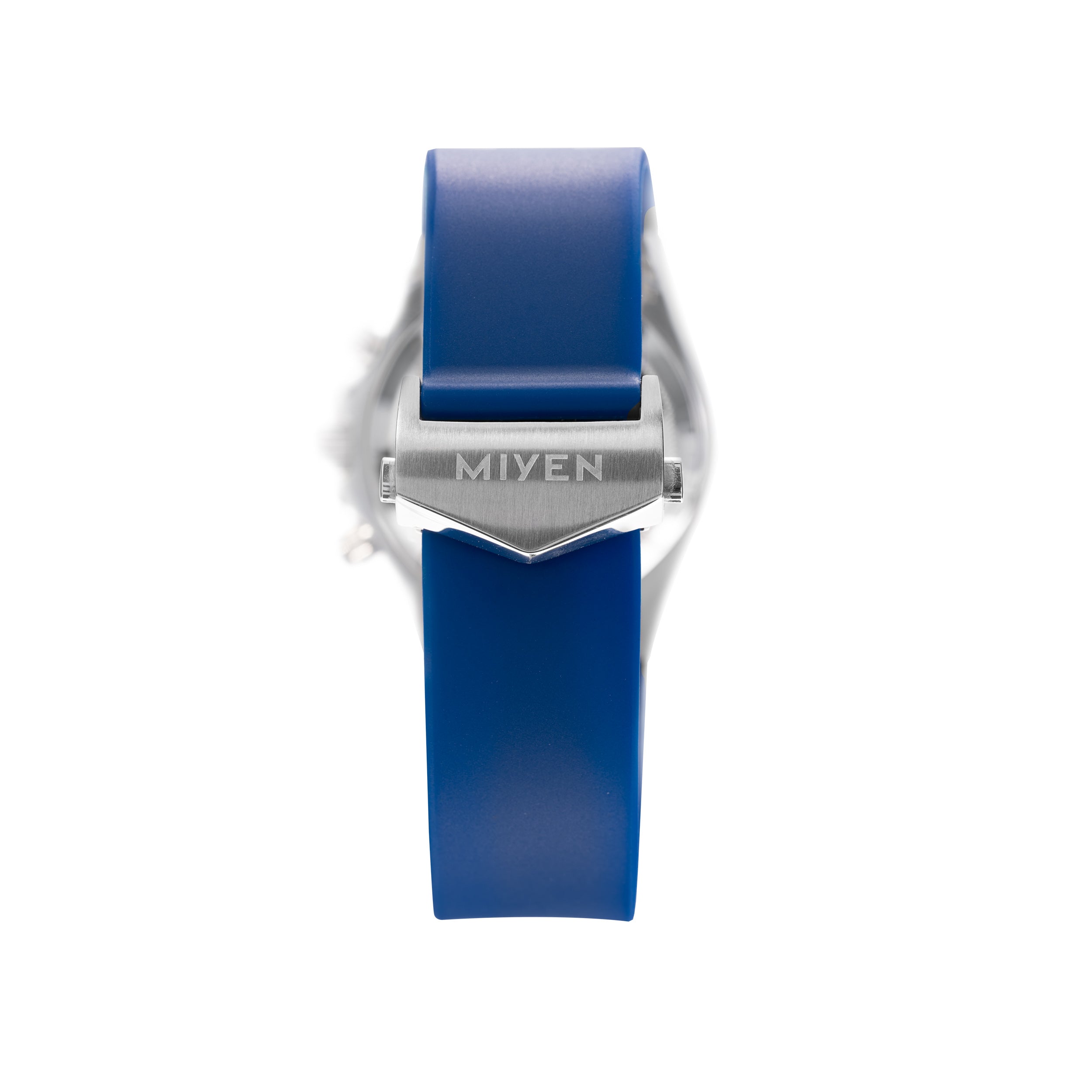 VOYAGER - Blue rubber strap