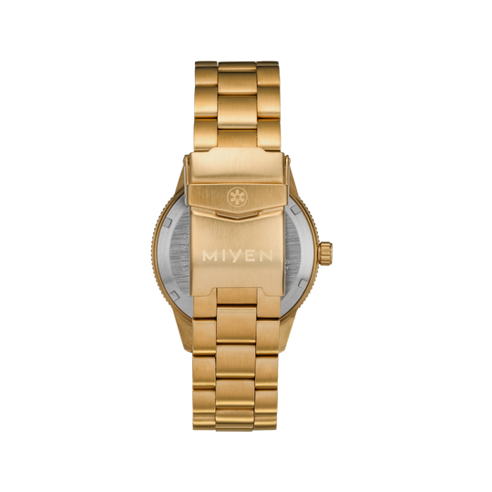 SEA TRAVELLER - Stainless steel strap in gold