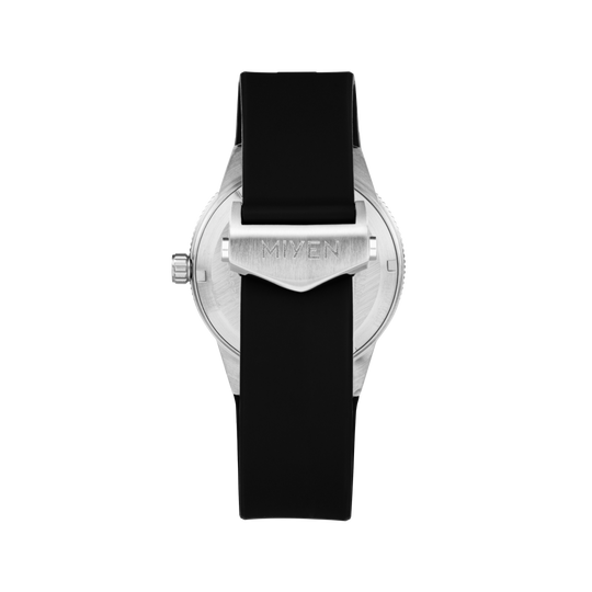 SEA TRAVELLER  - Black rubber strap