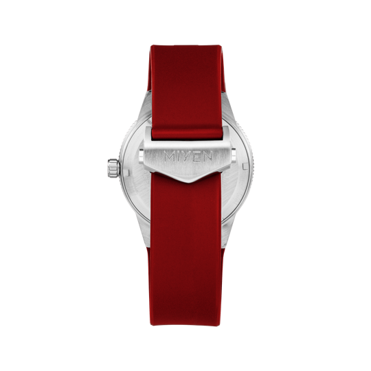 SEA TRAVELLER - Red rubber strap